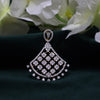 2.78 CT Round Shape Lab Grown Floral Style Diamond Pendant