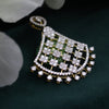 2.78 CT Round Shape Lab Grown Floral Style Diamond Pendant