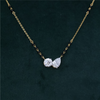 Toi et Moi Mangalsutra with Lab-Grown Diamonds in Round and Pear Shapes