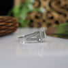 5.03 CT F VS1 IGI Emerald Shape Solitaire Wedding Diamond Ring