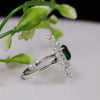 Emerald Lab Create Engagement Diamond Ring