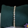 Lab Grown Diamond Adjustable Gold Bracelet
