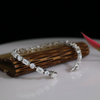 Emerald and Round Cut Lab Grown Diamond Tennis Bracelet