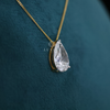 3 ct Solitaire Pear Shape Lab Grown Diamond Pendant