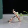 Vintage Rose Gold Lab Grown Diamond Ring