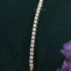 Adjustable Gold Bracelet with Lab Grown Diamonds