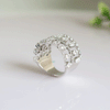 1.48 Carat Multi Shape Fancy Lab Grown Diamond Wedding Ring