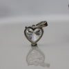 2.0 Carat Heart Shape Lab Grown Diamond Solitaire Pendant