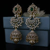 4 in 1 Detachable Jhumka Earring with Lab Grown Diamond Earring