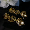 4 in 1 Detachable Jhumka Earring with Lab Grown Diamond Earring