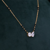 Toi et Moi Mangalsutra with Lab-Grown Diamonds in Round and Pear Shapes