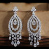 Classic Chandelier Earrings with Lab Grown Diamonds