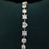 Fancy Mix Shape Lab Grown Diamond Tennis Bracelet