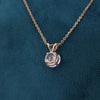 2.02 ct D VVS1 Round Lab Diamond Split Bail Pendant Only