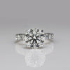 Round Brilliant Cut Lab Grown Diamond Engagement Ring
