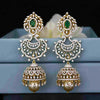 4 in 1 Detachable Jhumka Earring with Lab Grown Diamond Earring