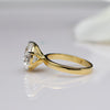 1.5 CT Round Brilliant Cut Lab Diamond Solitaire Ring
