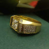 Round Brilliant Shape Lab Grown Men's Diamond Ring