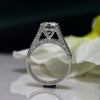 Invisible Setting Lab Grown Diamond Engagement Ring