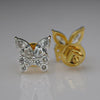 Unique Butterfly Design Earring Marquise and Round Shape Lab Grown Diamond Earring