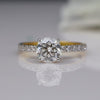Round Brilliant Cut Lab Created Diamond Ring