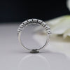 Oval Cut Lab Grown Diamond 9-Stone Diamond Ring
