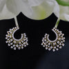1.2 CT Round Brilliant Cut Lab Grown Twisted Diamond Hoop Earring