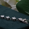 Princess Cut Diamonds Tennis Bracelets with Lab Grown Diamonds