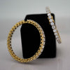 50 Pointer Lab Grown Diamonds Bangle - 18 kt Gold