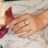Radiant Glow Lab Grown Diamond Ring