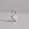 1.80 carat E VVS2 IGI Certified Heart Diamond Pendant With Chain