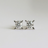 0.90 carat Each Italian Style Lab Made Diamond Earstud