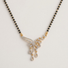 2.6 CT Round Brilliant Cut Lab Grown Diamond MangalSutra