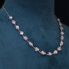 Georgian Style Mixed Shape Lab Grown Diamond Tennis Necklace
