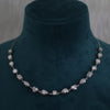 Georgian Style Mixed Shape Lab Grown Diamond Tennis Necklace