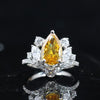 Graceful Teardrop Lab Grown Diamond Beauty