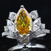 Graceful Teardrop Lab Grown Diamond Beauty