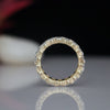 Oval Shape Lab Made Diamond Eternity Band Ring