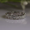1.20 CT Lab Grown Diamond Ring-18KT White Gold