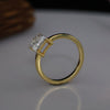 Princess Cut Solitaire Lab Grown Diamond Ring in 18K Gold | Classic Engagement Ring