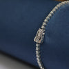 Classic Luxury  Lab Grown Diamond Round Cut Tennis Bracelet | 18K White Gold