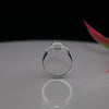 Emerald Cut Lab Grown Diamond Ring with Baguette Side Stones – Elegant Three Stone Setting