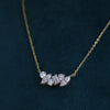 Luxury Multi Shape Lab Grown Diamond  Pendant 14kt Yellow Gold