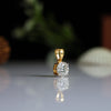 1.03 carat E VS1 Solitaire Lab Grown Diamond IGI Certified Only Pendant In 18kt Gold