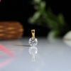 1.03 carat E VS1 Solitaire Lab Grown Diamond IGI Certified Only Pendant In 18kt Gold