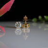 3.22 ct Each F VS1 IGI Round Shape Solitaire Diamond Stud