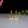 3.22 ct Each F VS1 IGI Round Shape Solitaire Diamond Stud