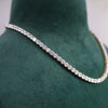 0.15 Pointer Lab Grown Diamond Tennis Necklace