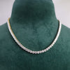 0.15 Pointer Lab Grown Diamond Tennis Necklace