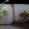 Georgian Style Round Lab Grown Diamond Tennis Bracelet |  Luxury Gold Bracelet